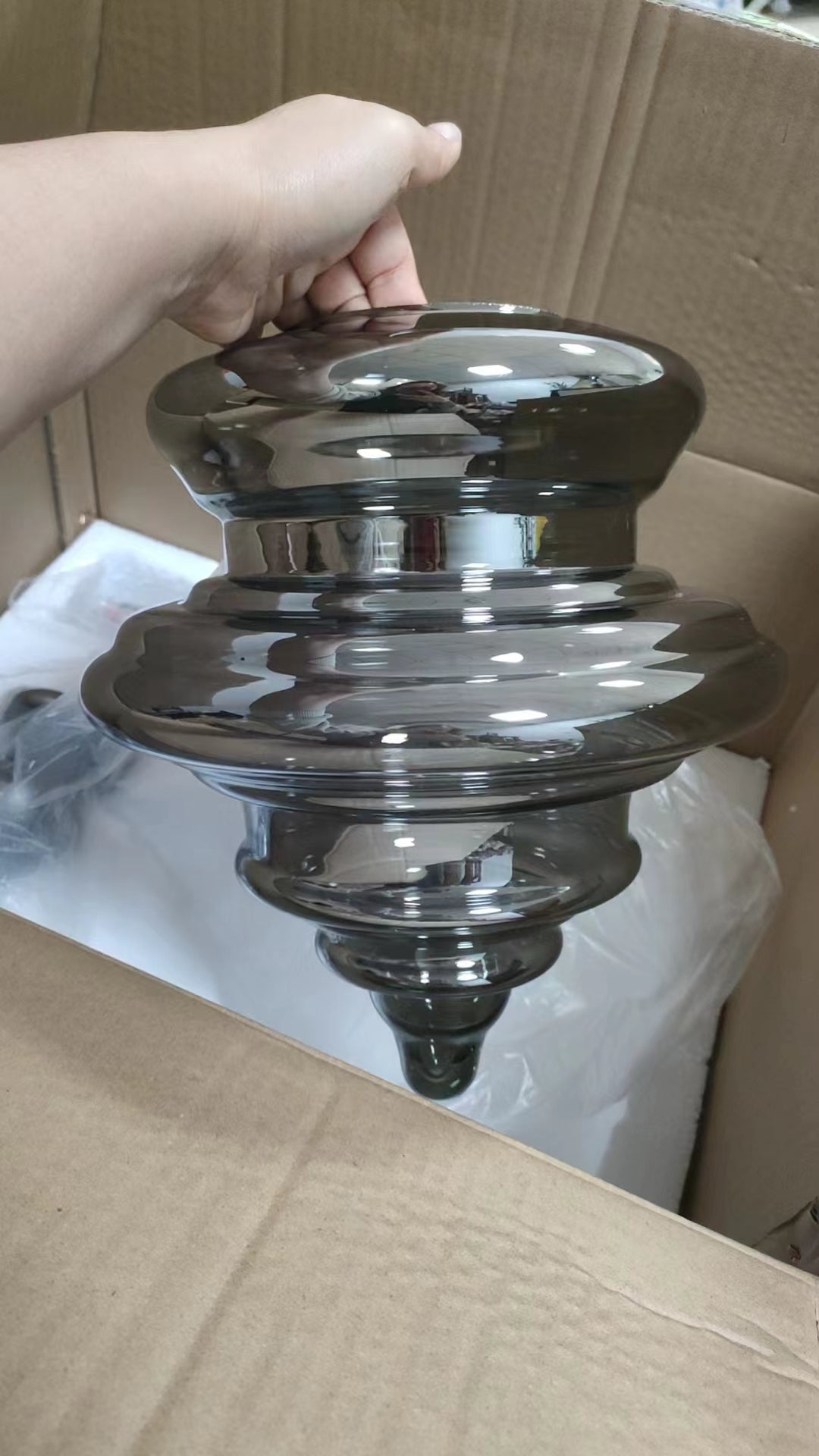 Grey Pendant Light Fixture