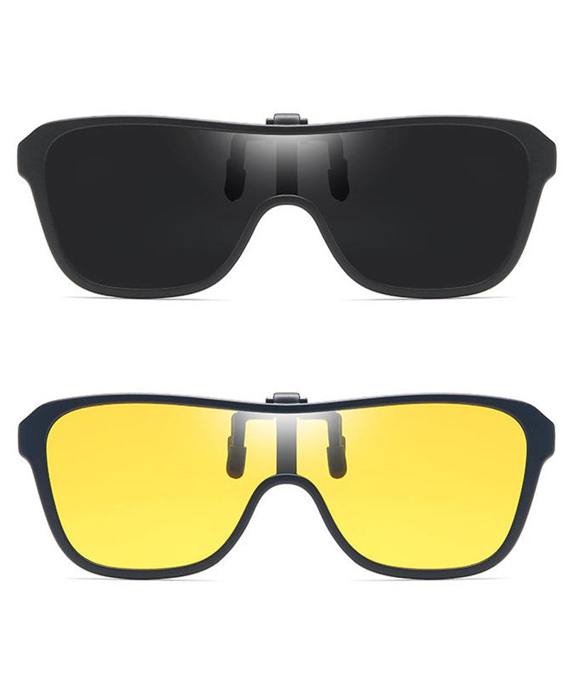Prescription Clip On Reading Glasses For Day Night Use - Fesara