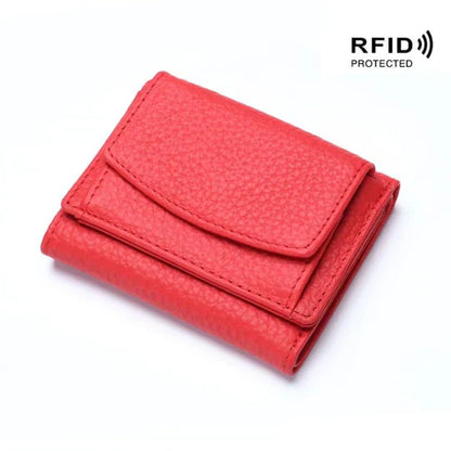 Secure Slim Leather Wallet Card Protector