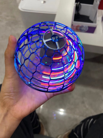 Colorful LED Mini Drone Toy with 360 Spin Action