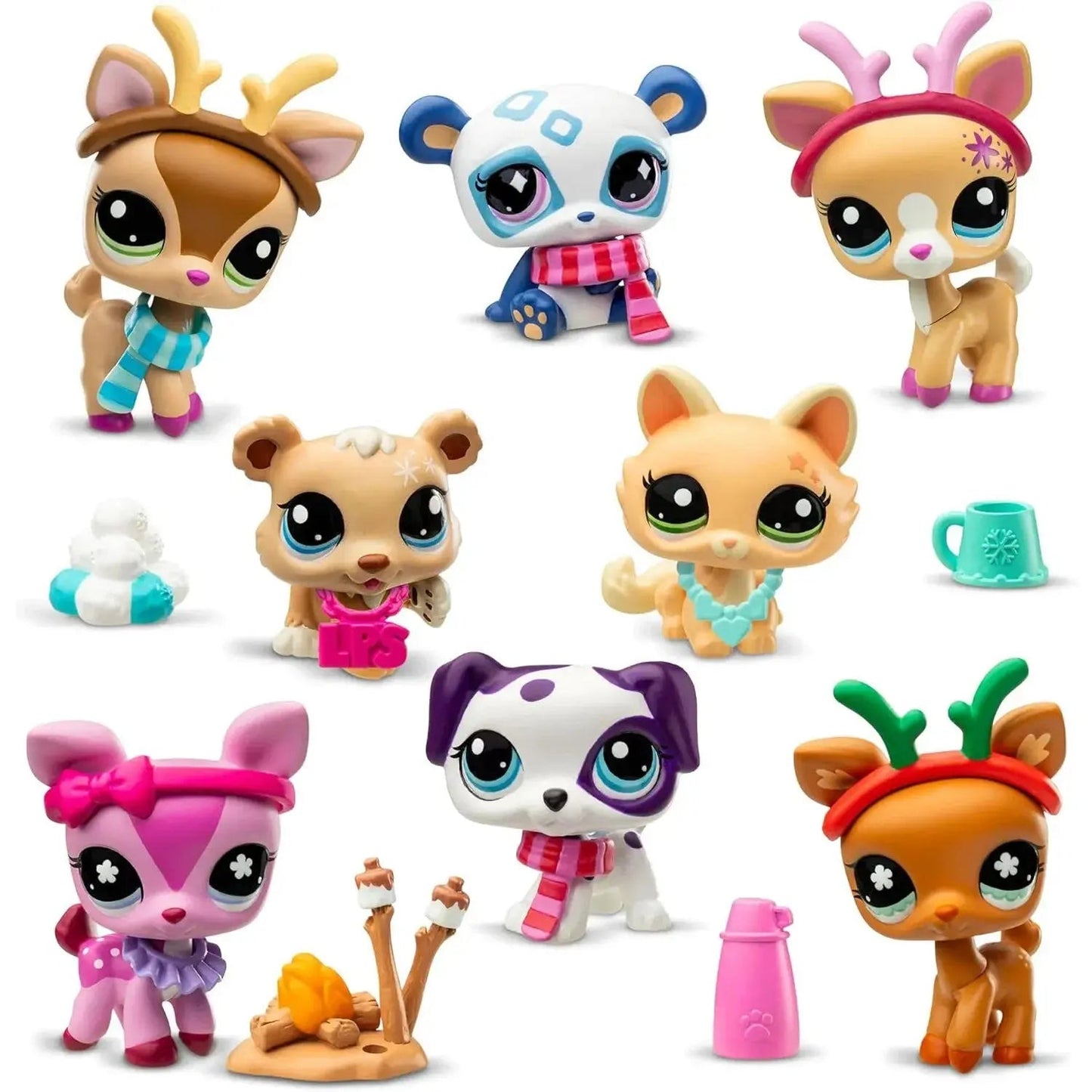 Christmas Mini Figurine Set of 24
