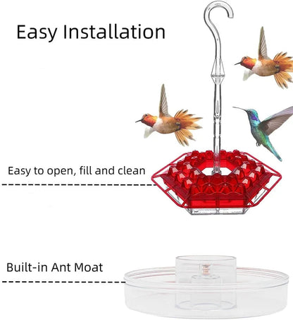 Colorful Bird Feeder Garden Decor