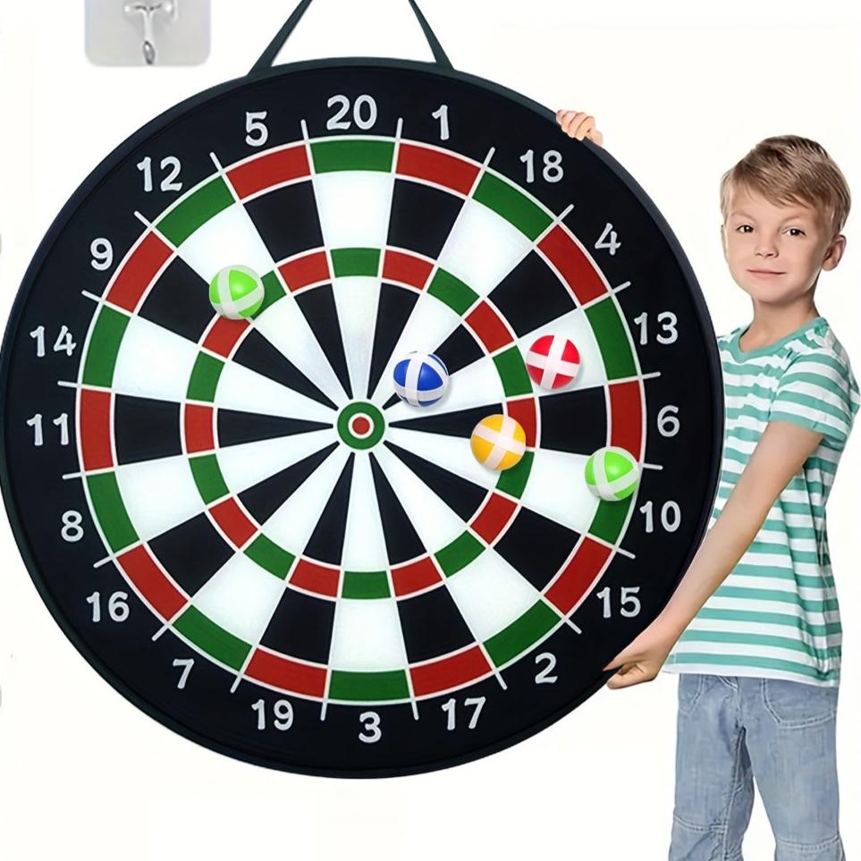 Portable Soft Tip Dartboard Set - Fesara