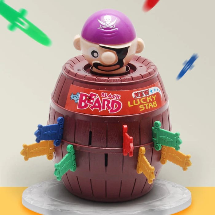 Fun Kids Pirate Playset Bucket Toy