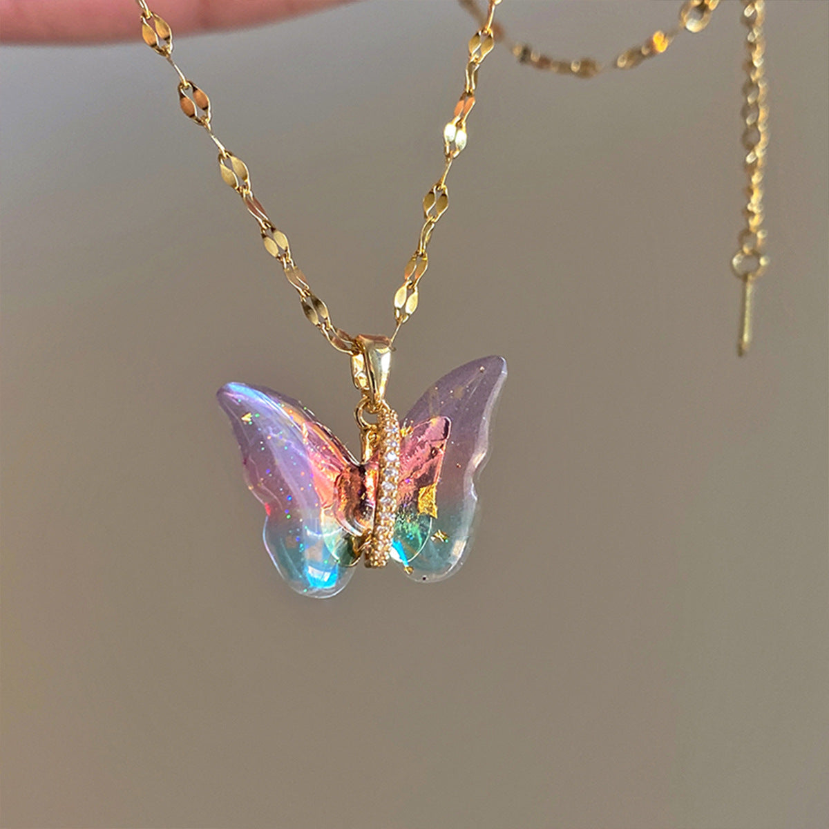 Beautiful Butterfly Pendant Necklaces