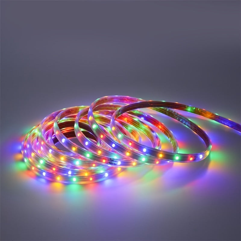 Flexible Outdoor Solar LED Tube Light with Remote