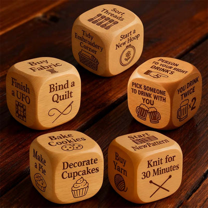 Creative Artistic Dice Set