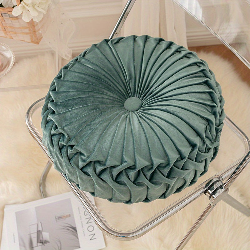 Soft Velvet Pumpkin Decorative Pillow