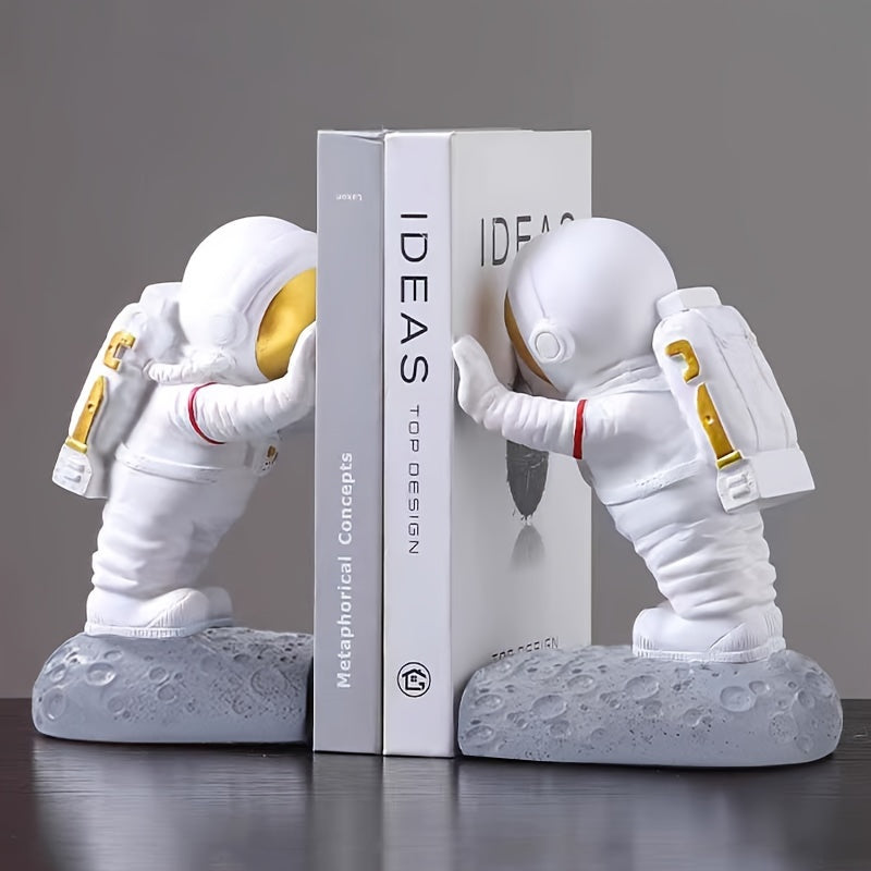 Galaxy Bookends Space Decor Holders