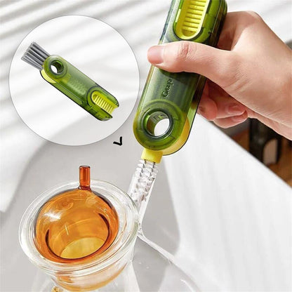 Flexible 3 in 1 U Shaped Water Bottle Brush