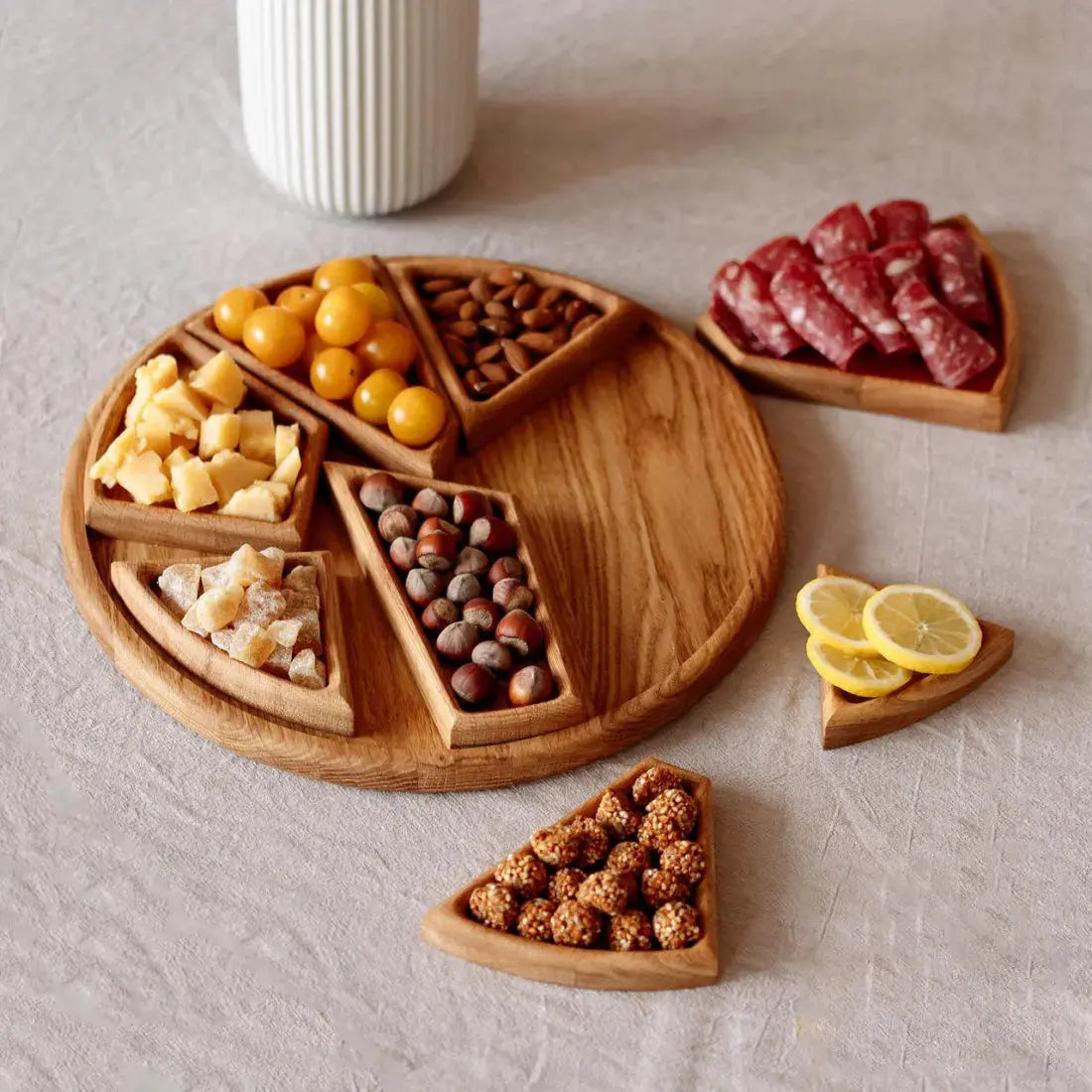 Classic Wooden Wine Decanter