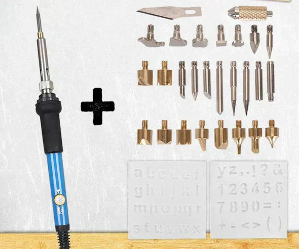 Premium Wood Burning Pyrography Pen Kit