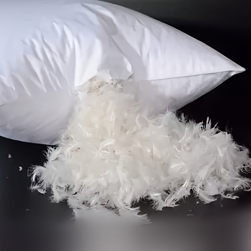 Plush Down Pillow for Deep Sleep Comfort