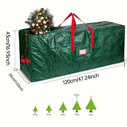 Big Holiday Tree Storage Bag Waterproof Polyester Container