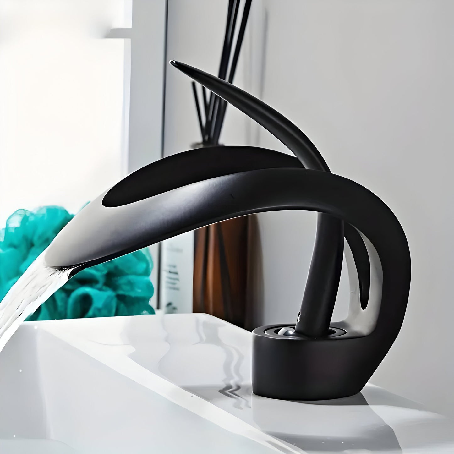 Modern Chrome Bathroom Faucet