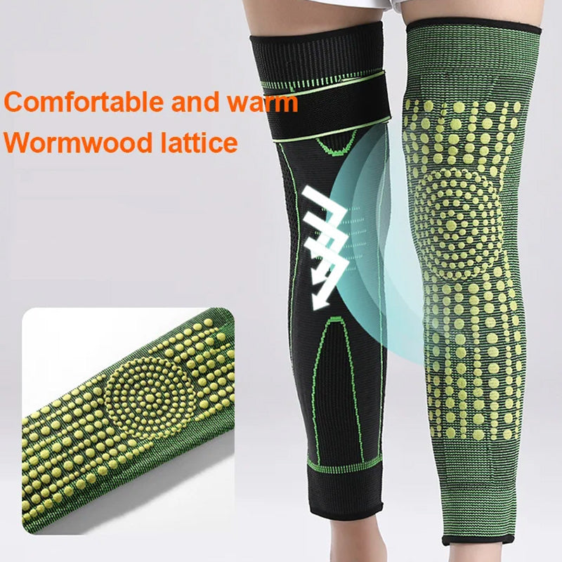 Warm Knee Wrap with Soothing Herbal Heat Therapy - Fesara