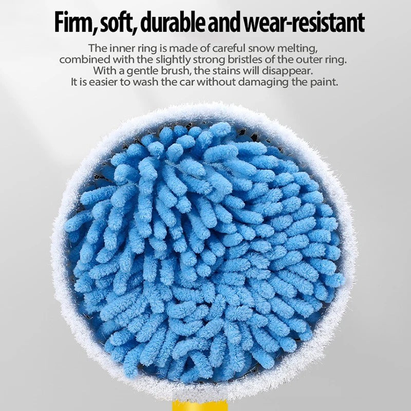 Long Handle Car Washing Brush with Soap Dispenser
