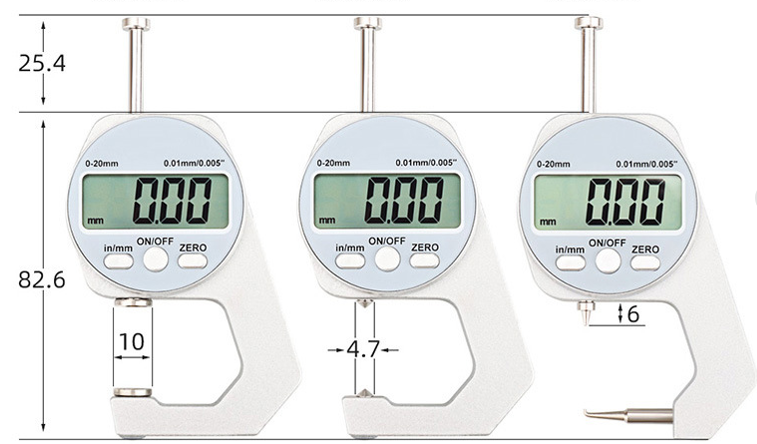 Fesara | Accurate Digital Thickness Gauge Tool
