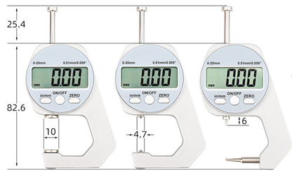 Fesara | Accurate Digital Thickness Gauge Tool