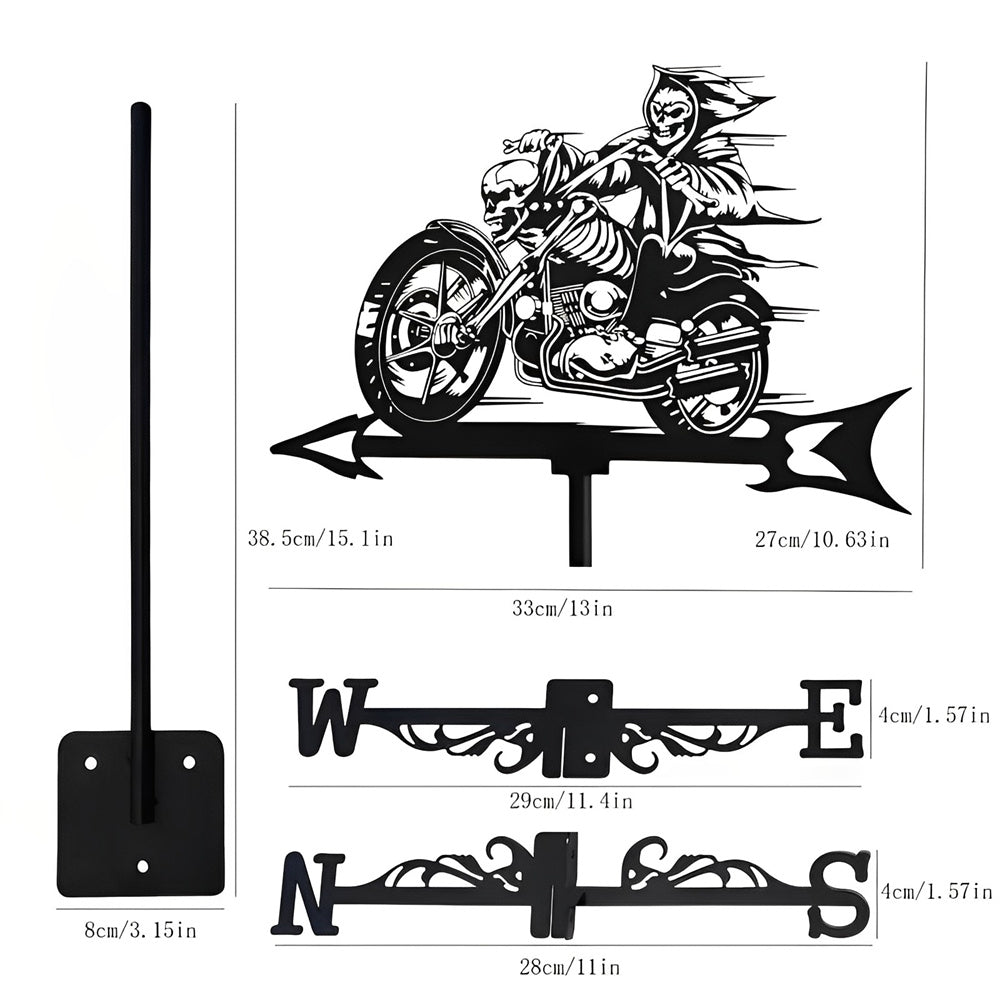 Tough Steel Garden Lamp