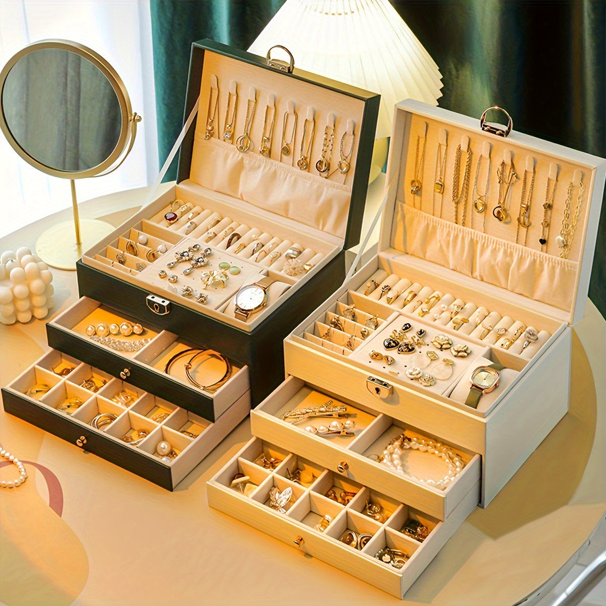 Stackable Jewelry Storage Case