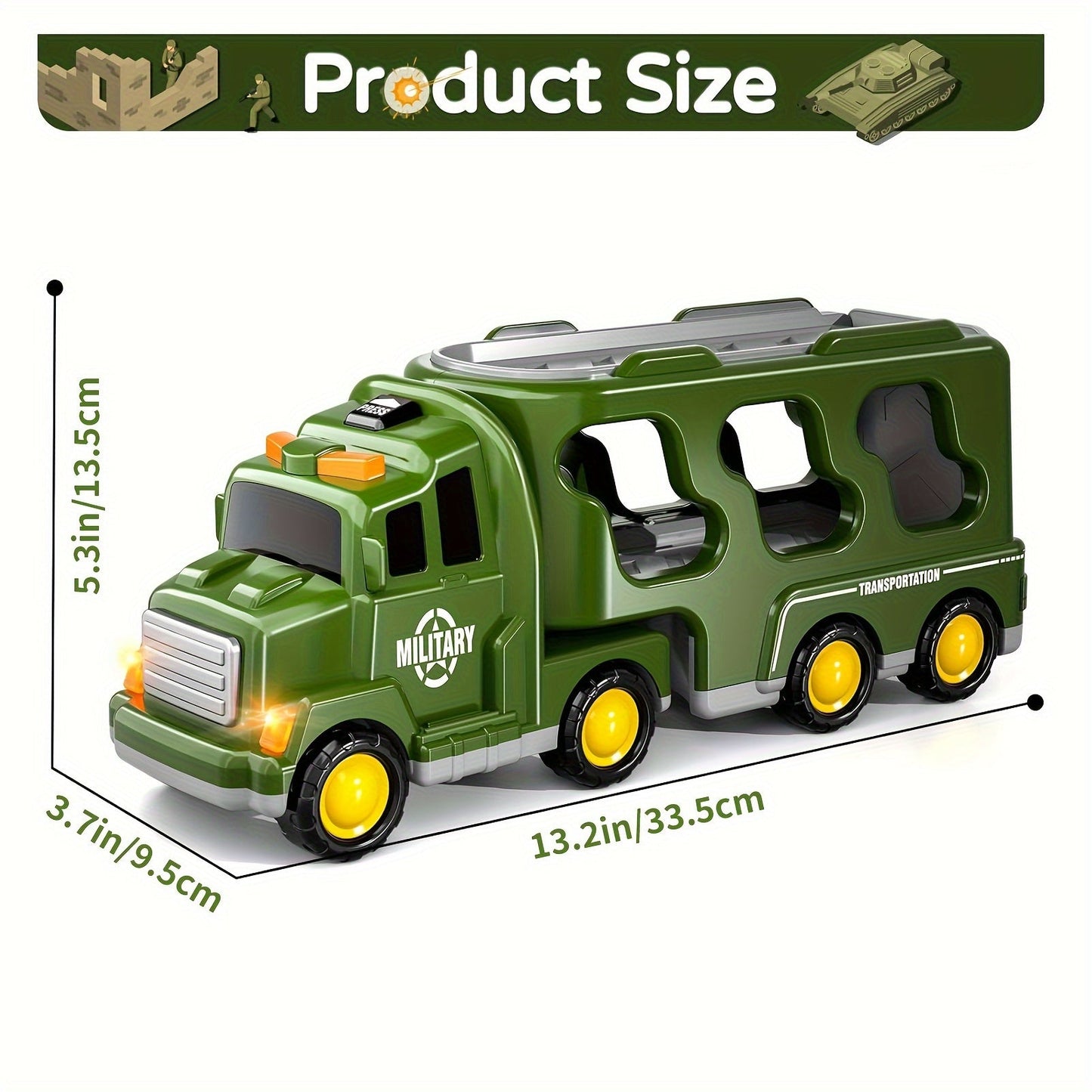 Ultimate Army Action Playset with 14 Pieces