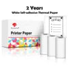Compact Mobile Photo Printer – Portable Bluetooth Label Printer