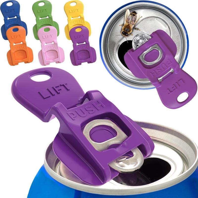 Easy Drink Can Cover with Lid Opener & Spill Stopper - Fesara