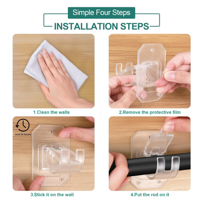Easy Install Wall Grip for Damage-Free Hanging
