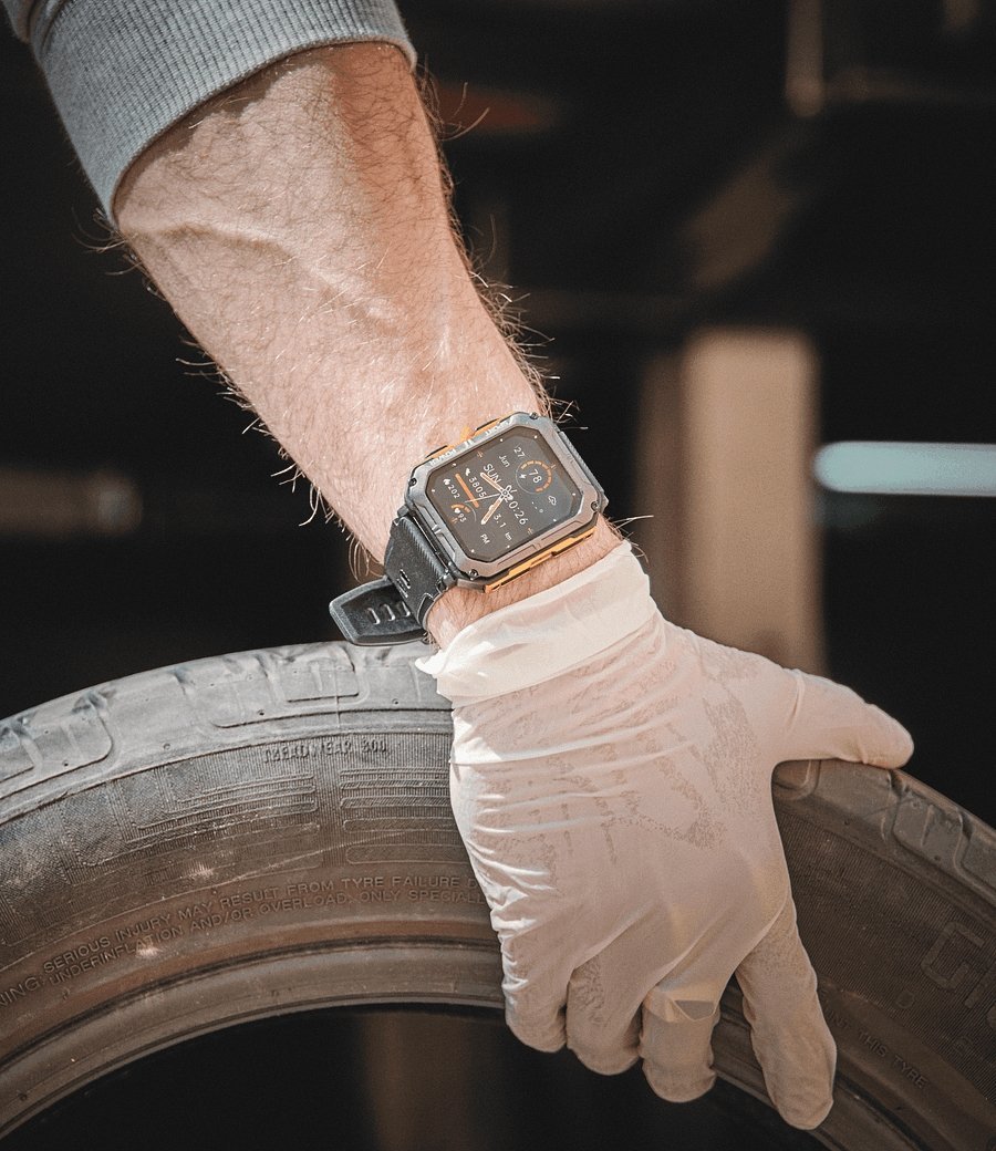 Tough Waterproof Smartwatch - Long Lasting and Versatile