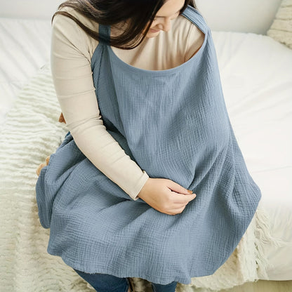 Cozy Nursing Blanket - Gentle Cotton Wrap for Moms