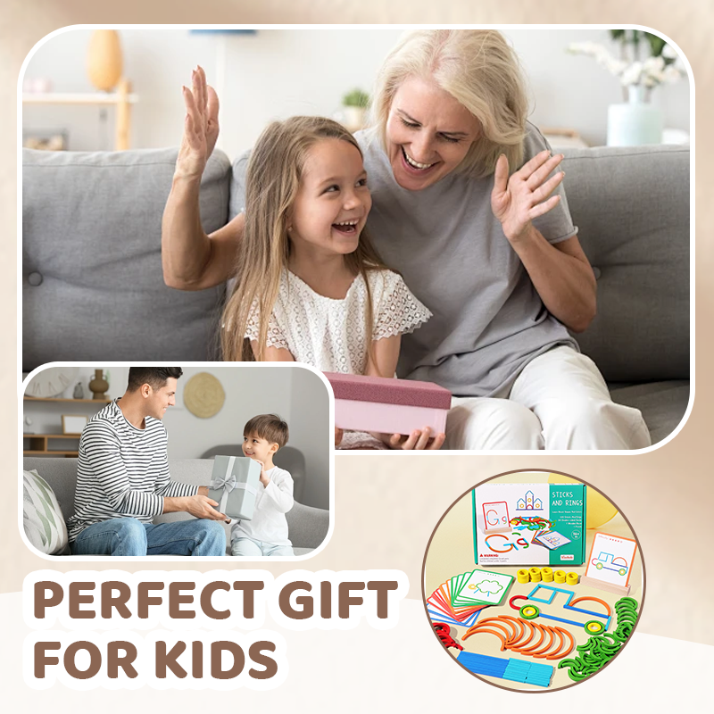 Interactive Kids Learning Blocks Toy Set