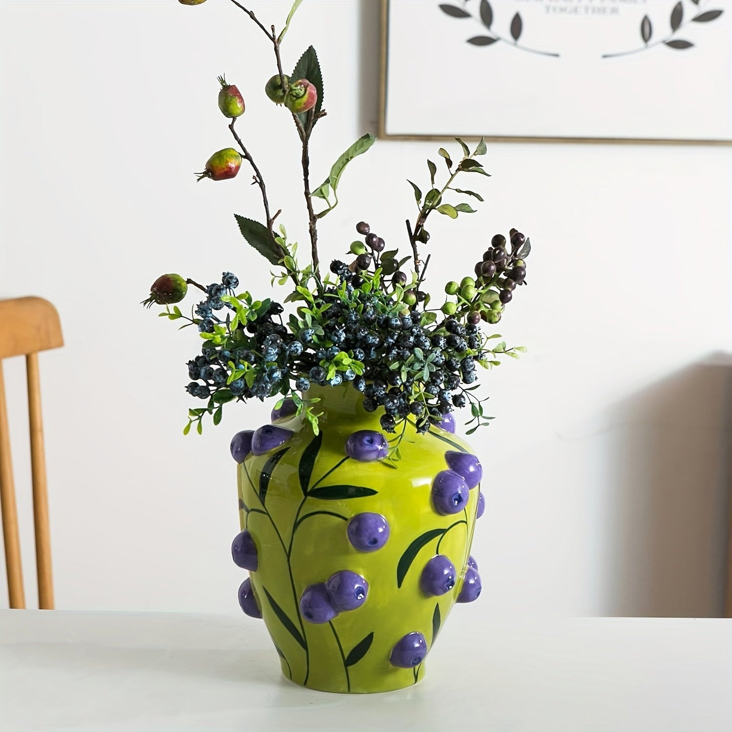 Colorful Ceramic Vase – Beautiful Home Decor Accent