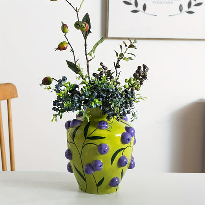 Colorful Ceramic Vase – Beautiful Home Decor Accent