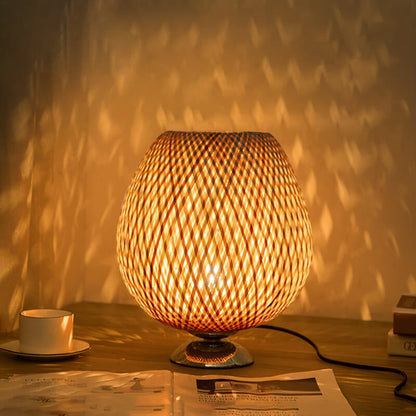 Natural Bamboo Desk Lamp