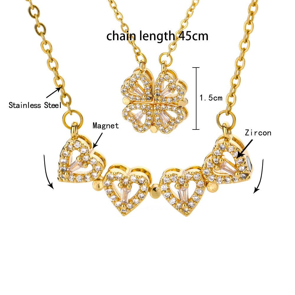 Premium Diamond Good Luck Necklace