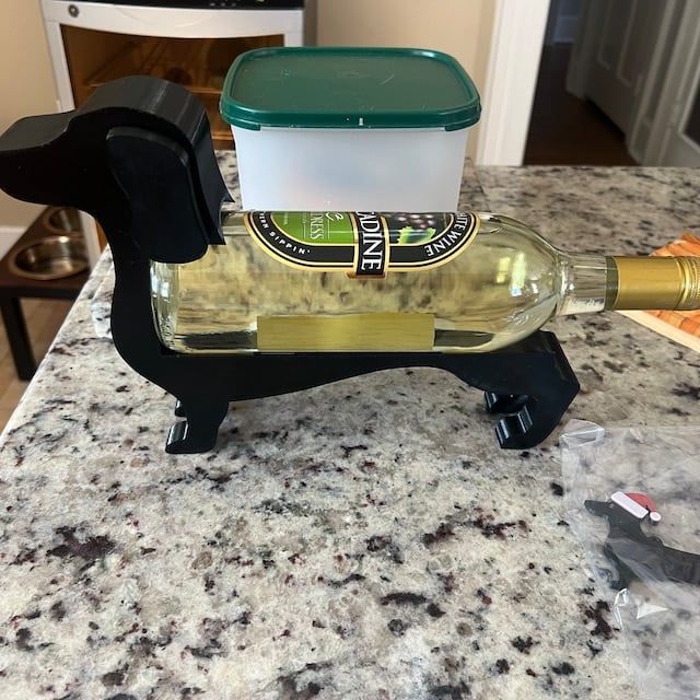 Funny Dog Water Bottle Holder
