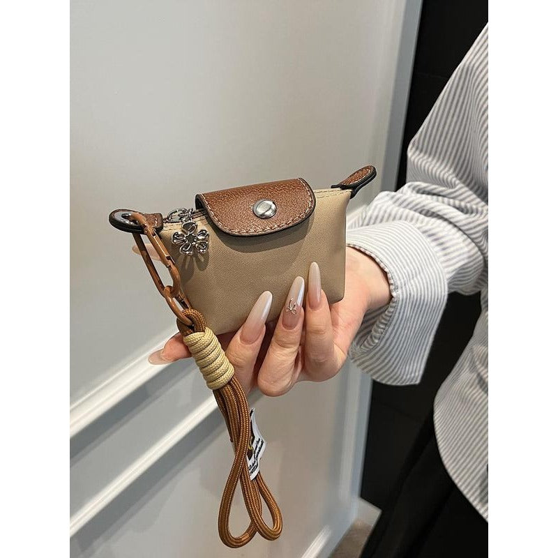 Small Nylon Wristlet Handbag