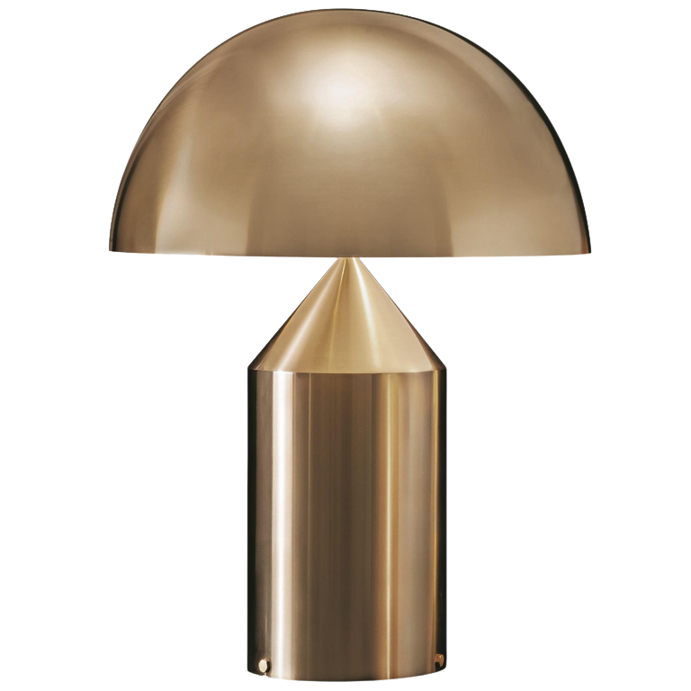 Contemporary Gold Dome LED Desk Lamp 3-Light - Fesara