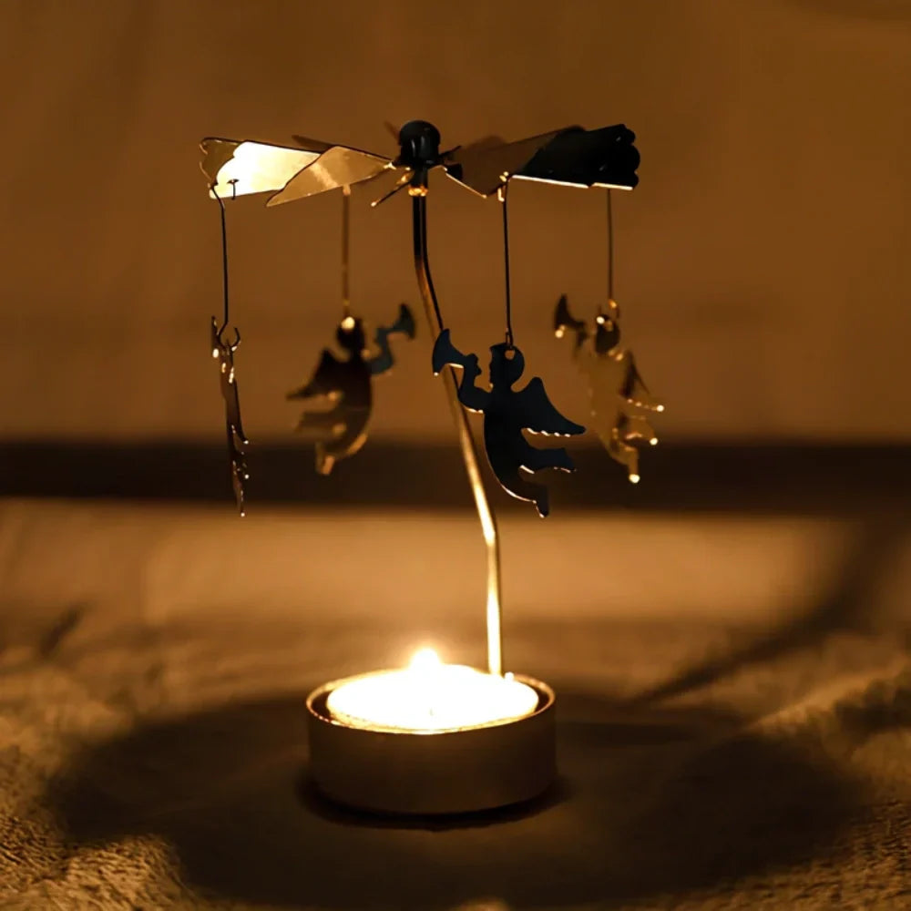 Rotating Candle Display Holder