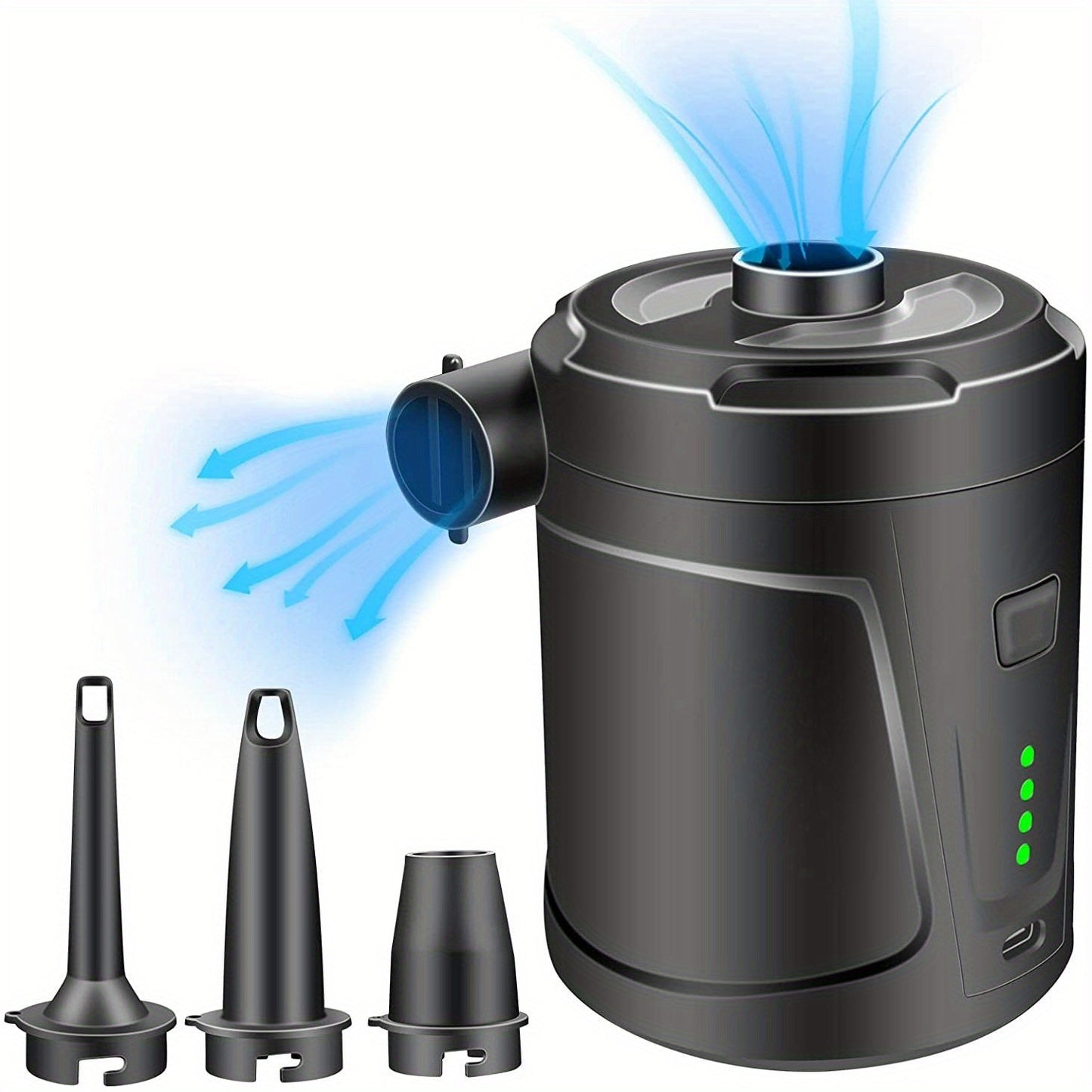 Portable USB Air Pump for Inflatable Mattresses & Camping