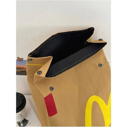 Fun Geometric Pattern School Backpack
