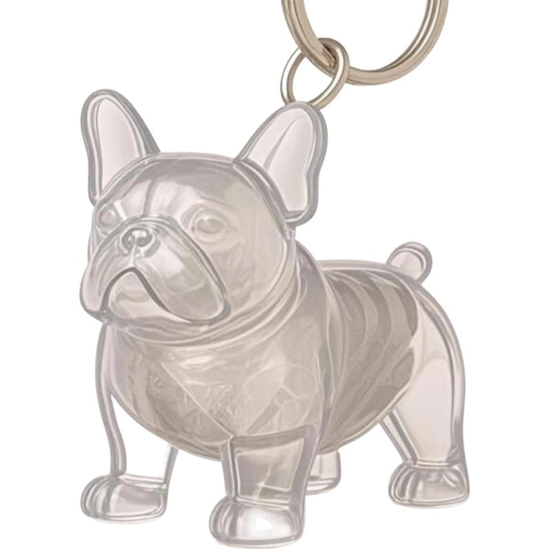 Personalized Pet Hair Memorial Keychain