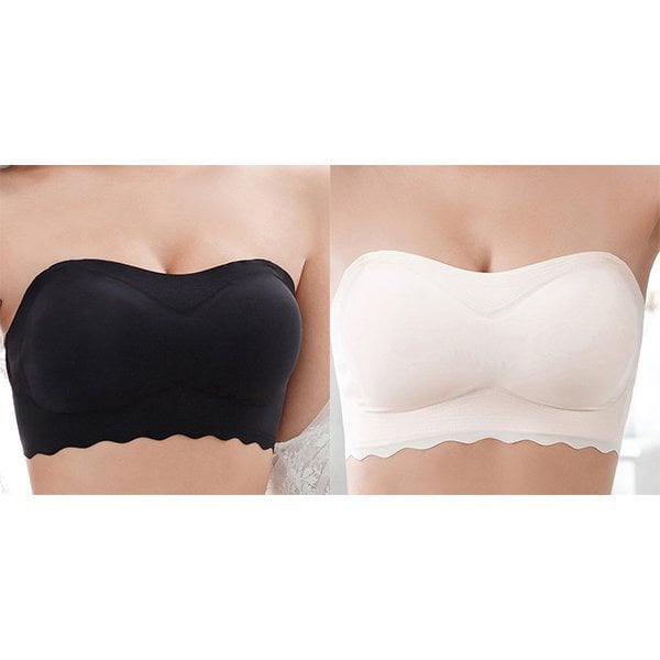 Plus Size Seamless Strapless Boost Bra