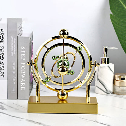 Modern Pendulum Clock with Smooth Swing Motion
