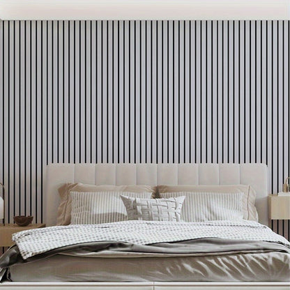 Textured Wooden Wall Stickers with Natural Wood Grain