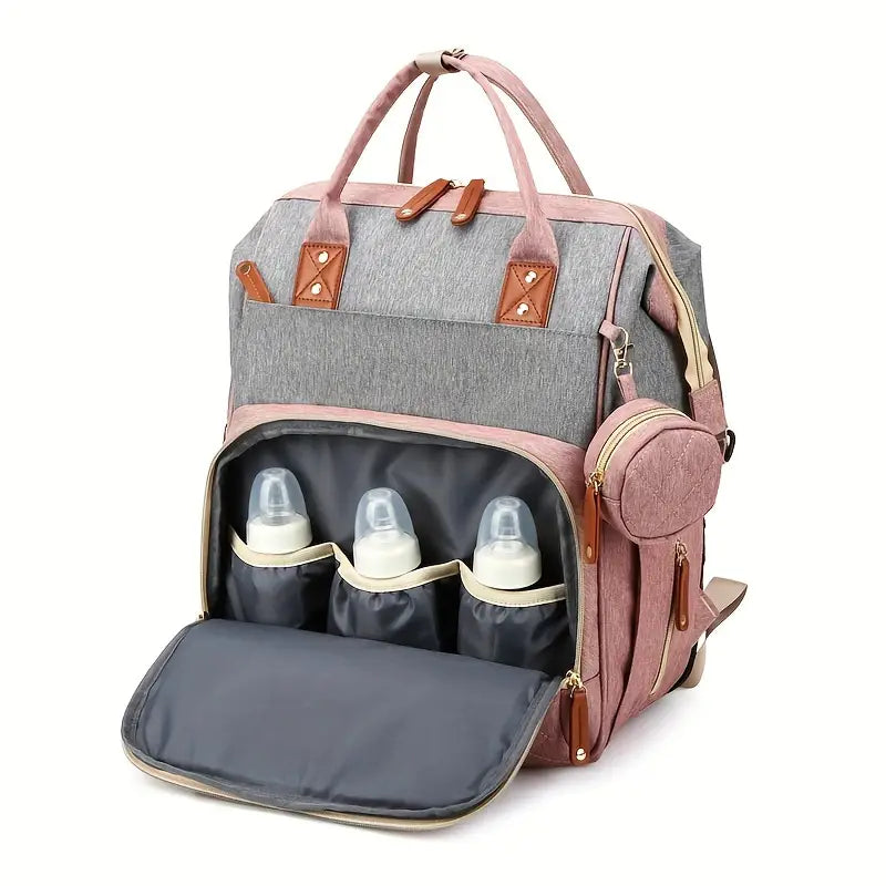 Practical 2in1 Baby Carrier with Built-in Changing Pad