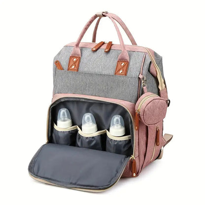 Practical 2in1 Baby Carrier with Built-in Changing Pad
