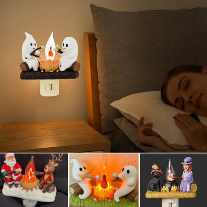 Cozy Electric Tabletop Fire Lamp