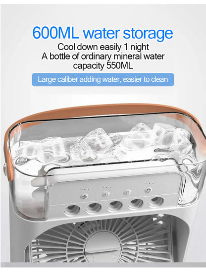 Compact Personal Mini Air Cooler Fan
